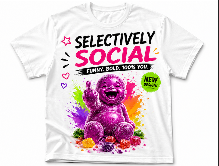 Funny Men’s T-Shirt | Humour Graphic Tee- Pink.