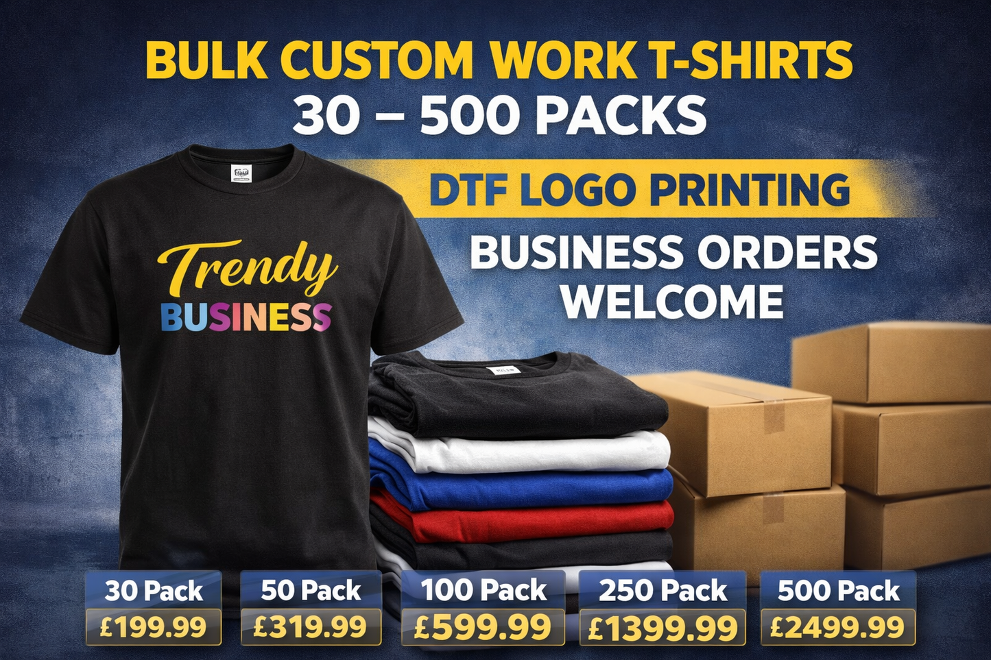 Bulk Logo Workwear Printing